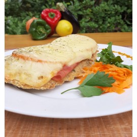 Milanesa napolitana de pollo