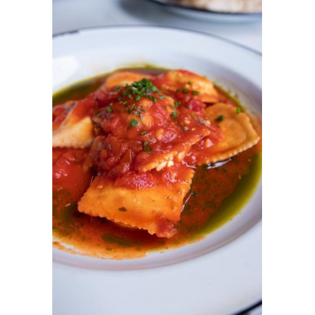 Raviolones de calabaza