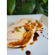 Pollo relleno arrollado