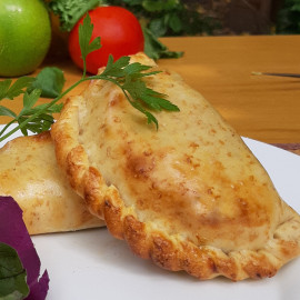 Empanada integral de jamón y queso